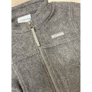 Columbia Kids Fleece Jacket Gray Full Zip 18 24 Months